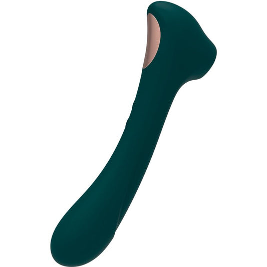 ALIVE - SUCÇÃO E VIBRADOR QUIVER VERDE