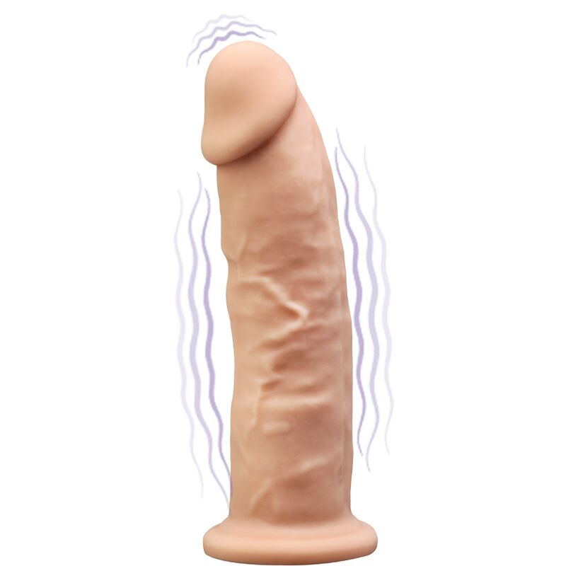 SILEXD - MODELO 1 VIBRADOR DE PÊNIS REALÍSTICO SILICONE PREMIUM SILEXPAN 17.5 CM - Infernum Store