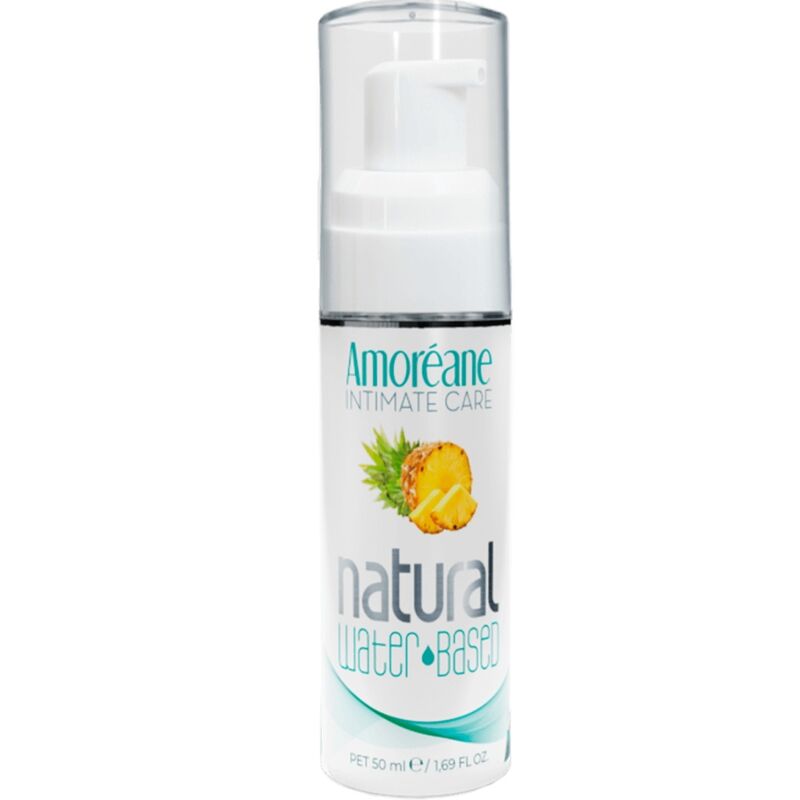 AMOREANE - WATER BASED LUBRICANT PINEAPPLE 50 ML - Infernum Store