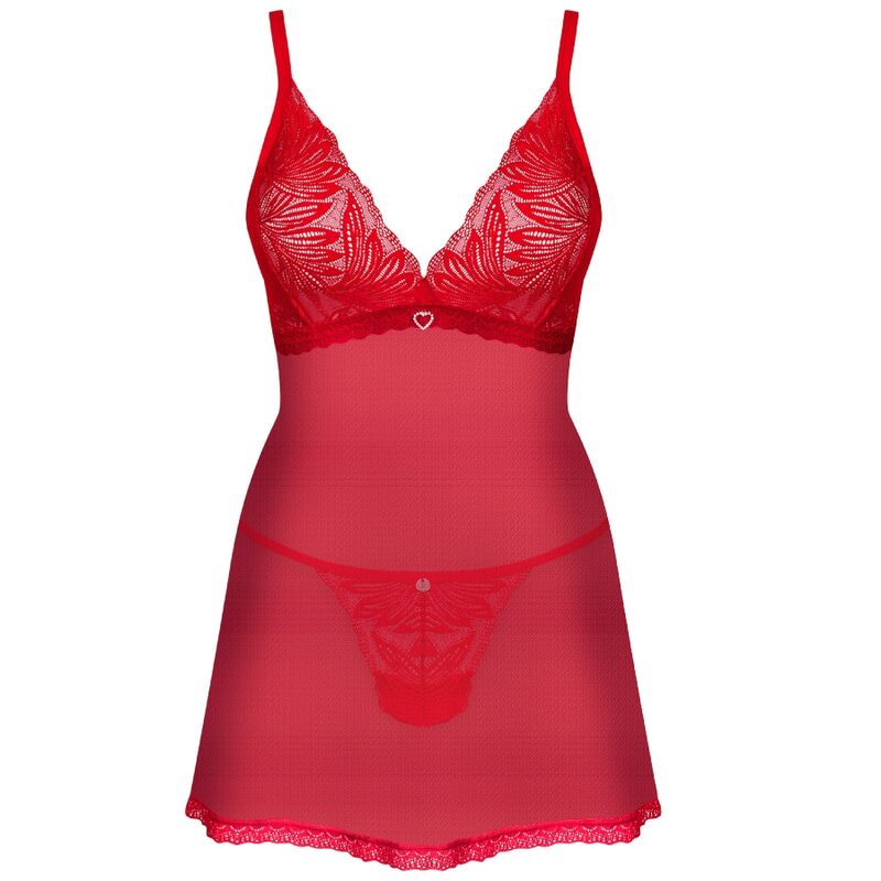 OBSESSIVE - CHILISA BABYDOLL Y TANGA M/L - Infernum Store