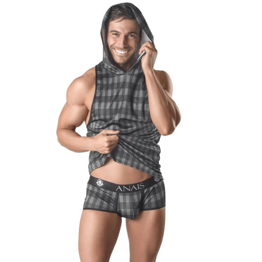 ANAIS MEN - AEGIS HOODED T-SHIRT L - Infernum Store