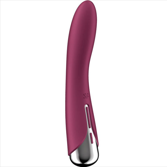 SATISFYER - SPINNING VIBE 1 G-SPOT ROTATOR VIBRATOR RED - Infernum Store