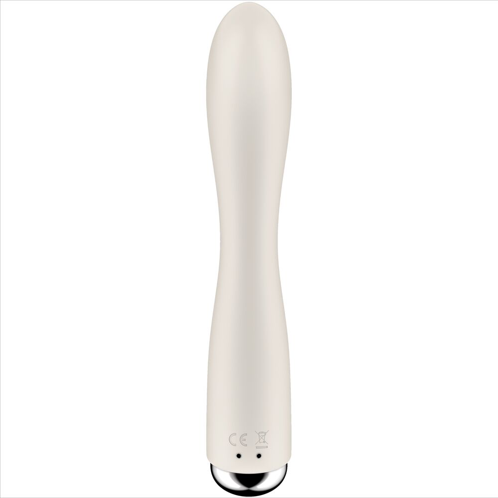 SATISFYER - SPINNING COELHO 1 CLITÓRIS E ESTIMULAO G-SPOT BEGE