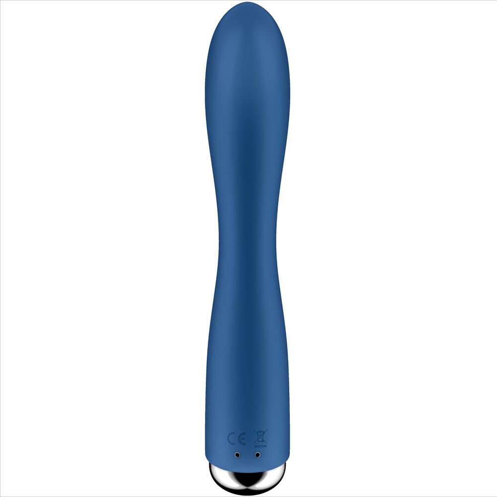 SATISFYER - SPINNING COELHO 1 CLITÓRIS E ESTIMULAO G-SPOT AZUL