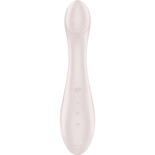 SATISFYER - G-FORCE ESTIMULADOR VIBRADOR G-SPOT BEGE