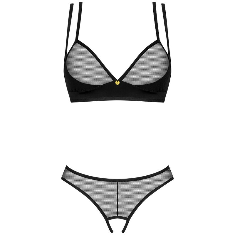 OBSESSIVE - CONJUNTO NESARI DUAS PEÇAS CROTCHLESS M/L - Infernum Store