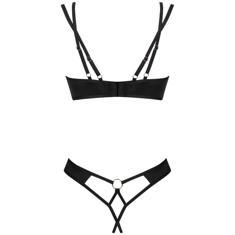 OBSESSIVE - CONJUNTO NESARI DUAS PEÇAS CROTCHLESS M/L - Infernum Store