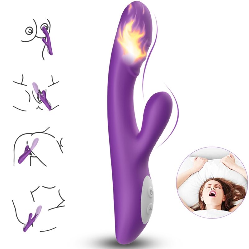 ARMONY - SPARK VIBRATOR HEAT EFFECT PURPLE - Infernum Store
