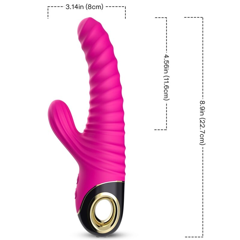 ARMONY - ETERNITY VIBRATOR SILICONE FUCHSIA - Infernum Store