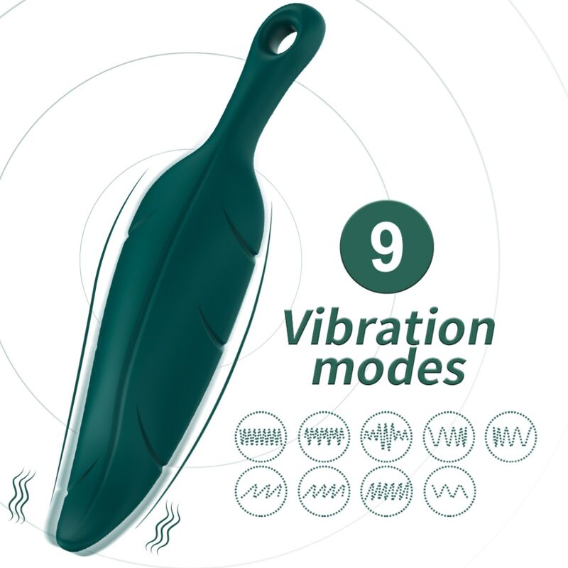 ARMONY - STIMULATOR & VIBRATOR LEAF GREEN - Infernum Store