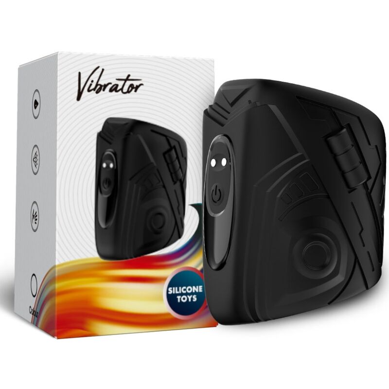 ARMONY - MASTURBADOR E VIBRADOR PRETO - Infernum Store