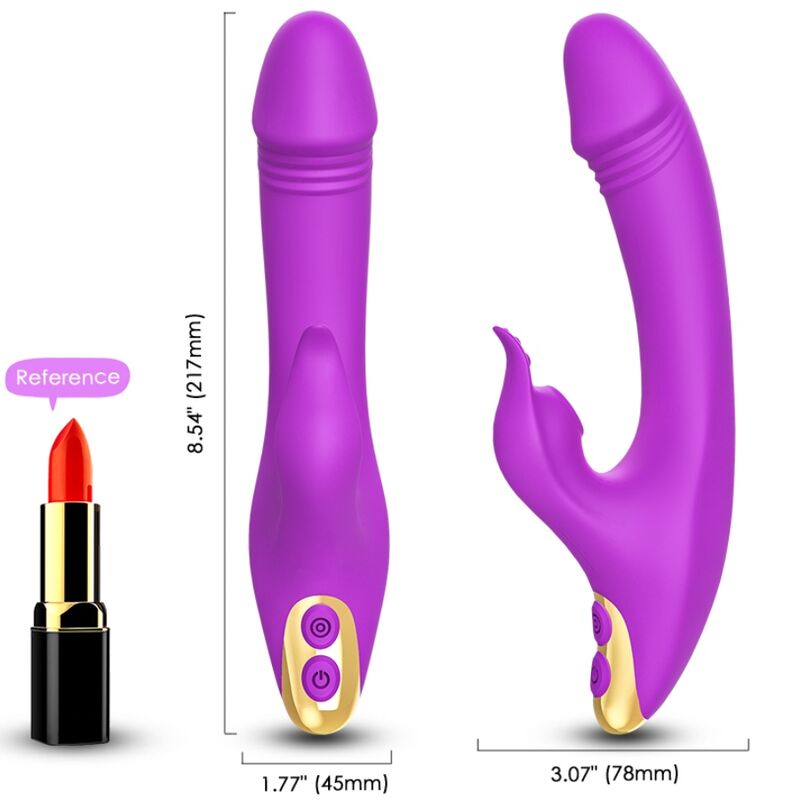 ARMONY - AMANT LICKING VIBRATING CLIT & G-SPOT PURPLE - Infernum Store