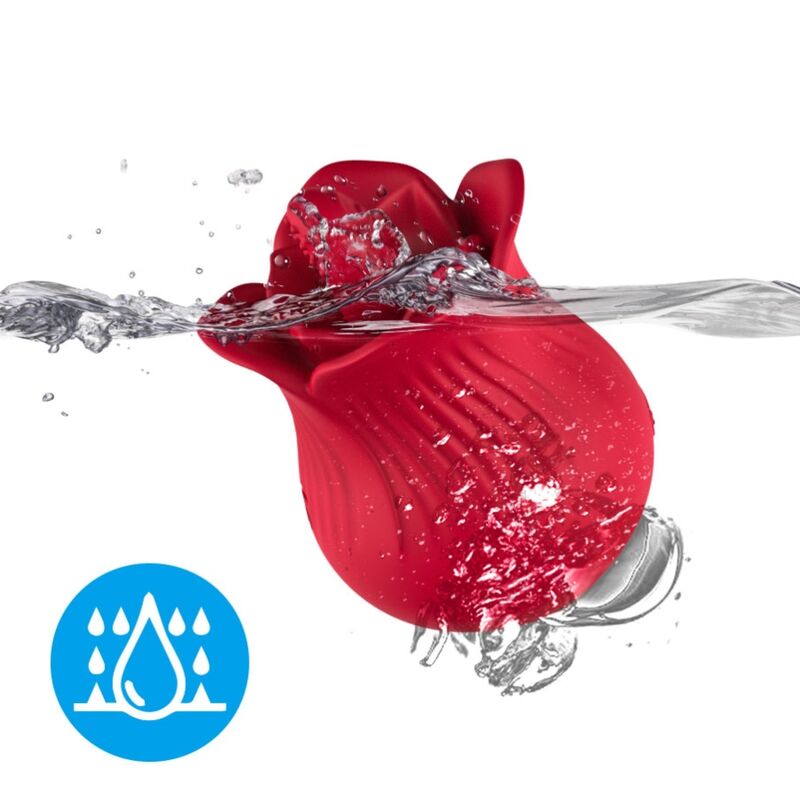 ARMONY - VIBRADOR E ESTIMULADOR ROSA VERMELHO - Infernum Store