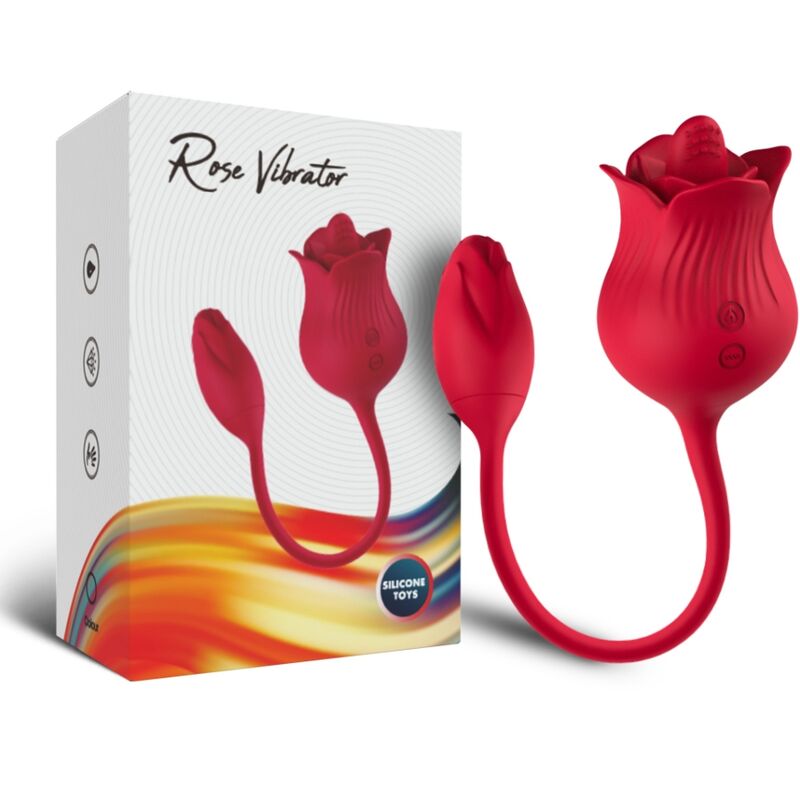 ARMONY - VIBRADOR ROSA CON COLA VERMELHO - Infernum Store