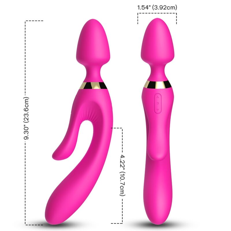 ARMONY - MASSAGER & VIBRATOR RABBIT FUCHSIA - Infernum Store