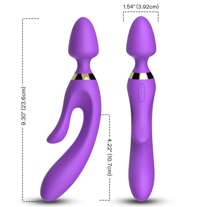 ARMONY - MASSAGER & VIBRATOR RABBIT PURPLE - Infernum Store