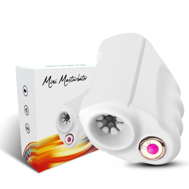 ARMONY - MASTER MASTURBATOR & VIBRATOR WHITE - Infernum Store