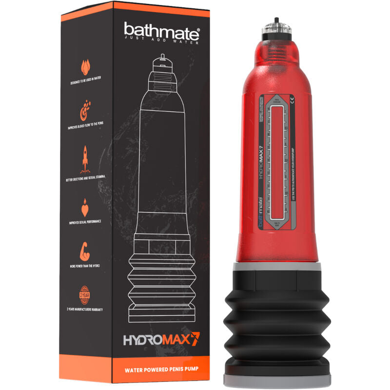 BATHMATE - HYDROMAX 7 RED PENIS INCREASE PUMP - Infernum Store