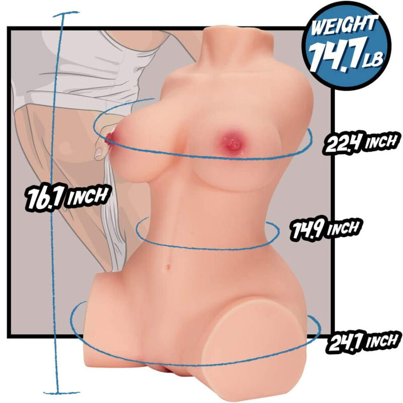 ARMONY - TORSO FEMININO REALISTA MODELO 10 - Infernum Store