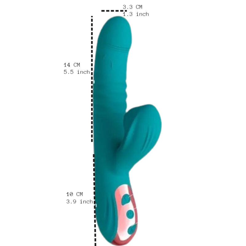 ARMONY - VIBRADOR SUCK E SUCKER VERDE - Infernum Store