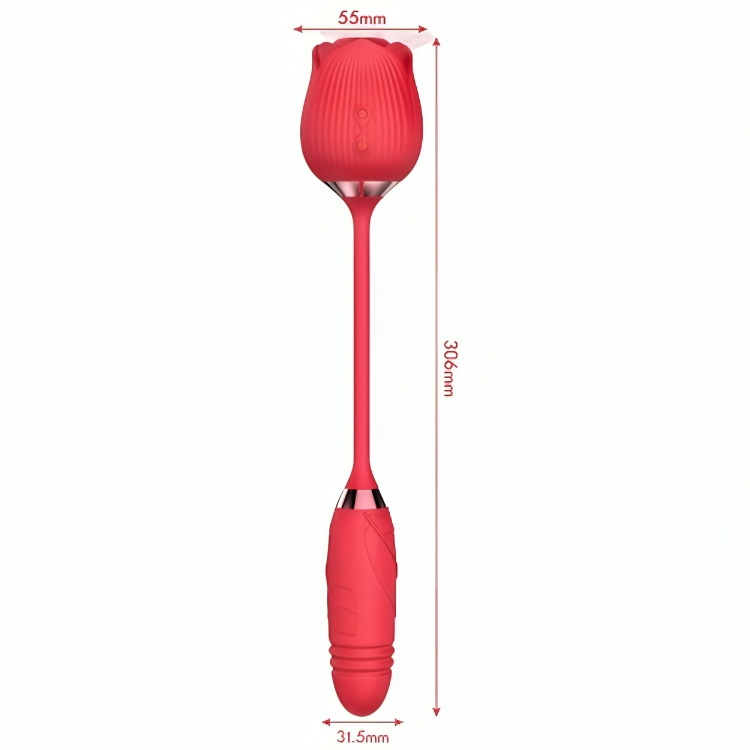 ARMONY - DELÍCIA FLOR CHUPANDO E EMPURRANDO VERMELHO - Infernum Store