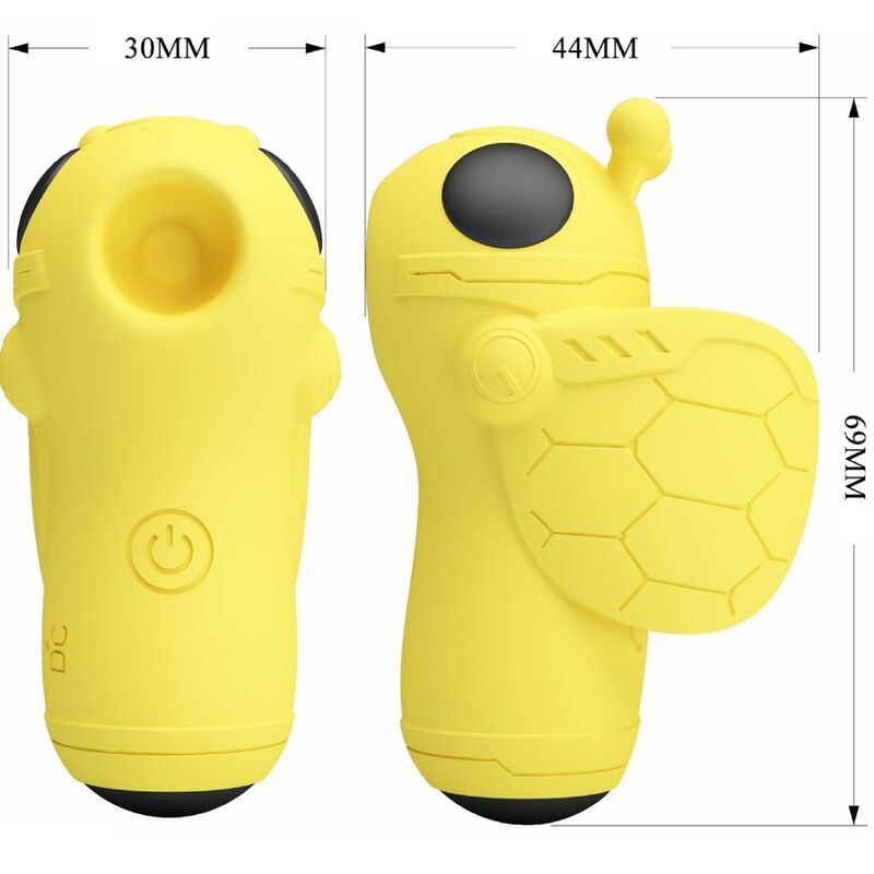 PRETTY LOVE - MINI BRINQUEDOS DIVERTIDOS DA MAGIC BEE VIBRADOR & SUCKER - Infernum Store