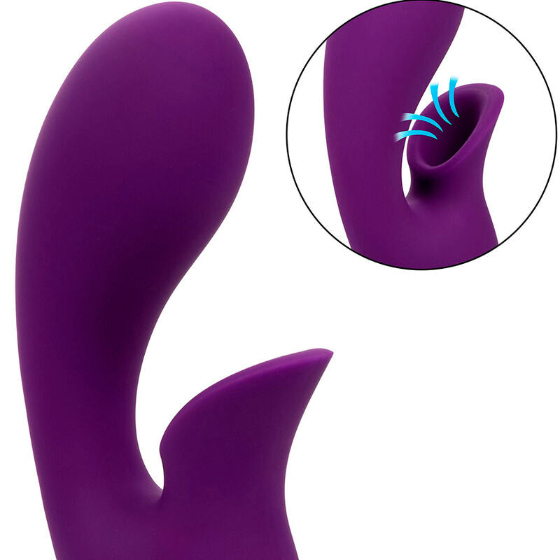 CALEXOTICS - HUNTINGTON BEACH HEARTBREAKER ESTIMULADOR E SUCKER ROXO POR CALIFORNIA DREAMING - Infernum Store