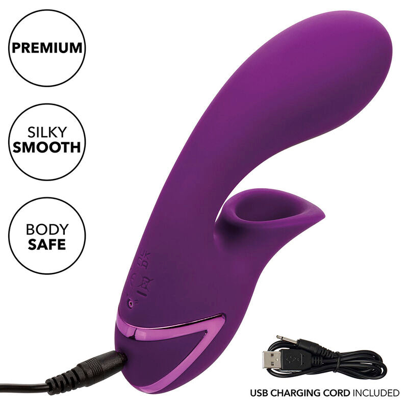 CALEXOTICS - HUNTINGTON BEACH HEARTBREAKER ESTIMULADOR E SUCKER ROXO POR CALIFORNIA DREAMING - Infernum Store