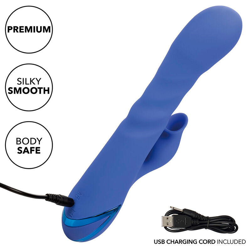 CALEXOTICS - LA LOVE VIBRADOR & SUCKER BLUE POR CALIFORNIA DREAMING - Infernum Store