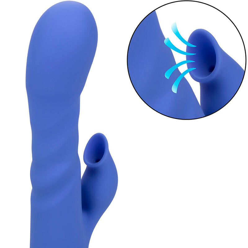 CALEXOTICS - LA LOVE VIBRADOR & SUCKER BLUE POR CALIFORNIA DREAMING - Infernum Store