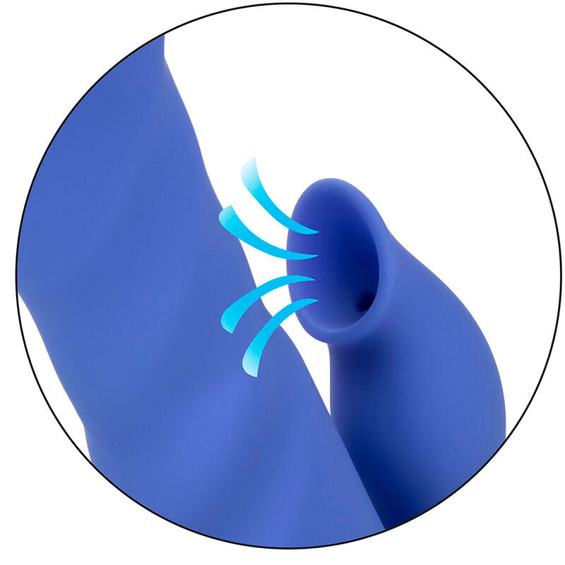 CALEXOTICS - LA LOVE VIBRADOR & SUCKER BLUE POR CALIFORNIA DREAMING - Infernum Store