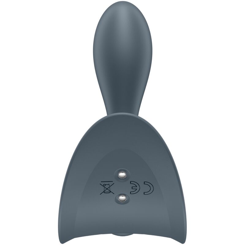 SATISFYER - BOOTY ABSOLUTE BEGINNERS 2 ANAL PLUG VIBRADOR UNISSEXO PRETO