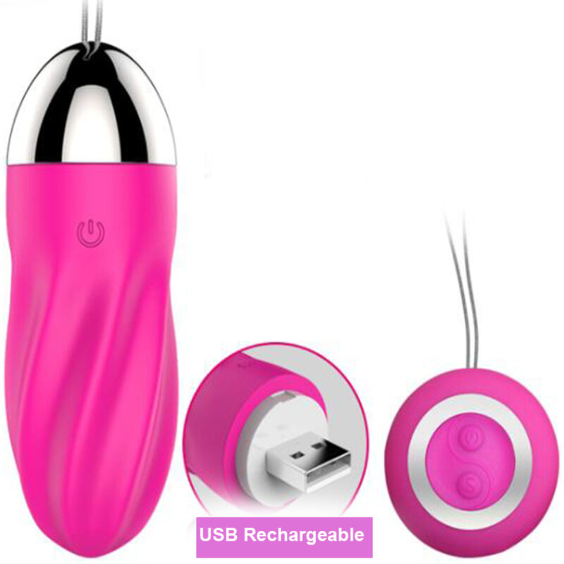 ARMONY - SWEETY SPIRAL VIBRATING EGG REMOTE CONTROL PINK - Infernum Store