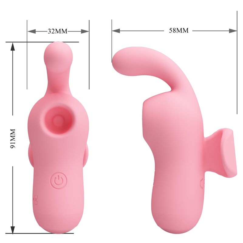 PRETTY LOVE - MINI BRINQUEDOS DIVERTIDOS DA MAGIC BEE VIBRADOR & SUCKER - Infernum Store