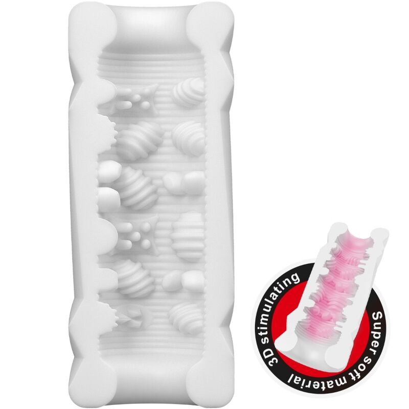 PRETTY LOVE - MASTURBADOR DE VAGINA HEDY BRANCO - Infernum Store