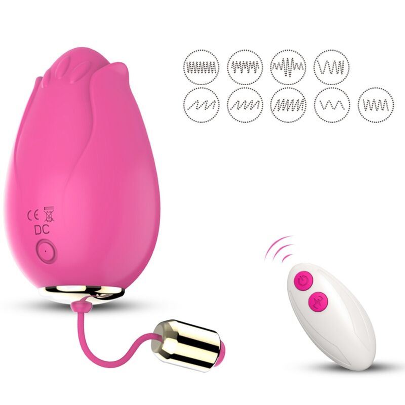 ARMONY - MANDALA EGG VIBRATOR G-SPOT REMOTE CONTROL FUCHSIA - Infernum Store