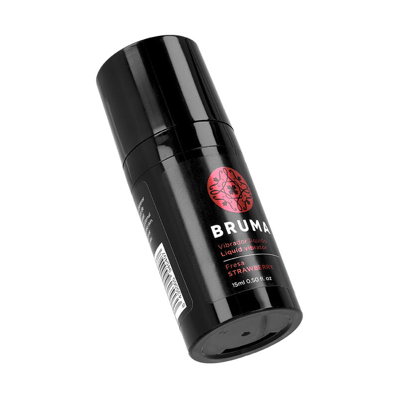 BRUMA - VIBRADOR LÍQUIDO ULTRA DESLIZANTE MORANGO 15 ML - Infernum Store
