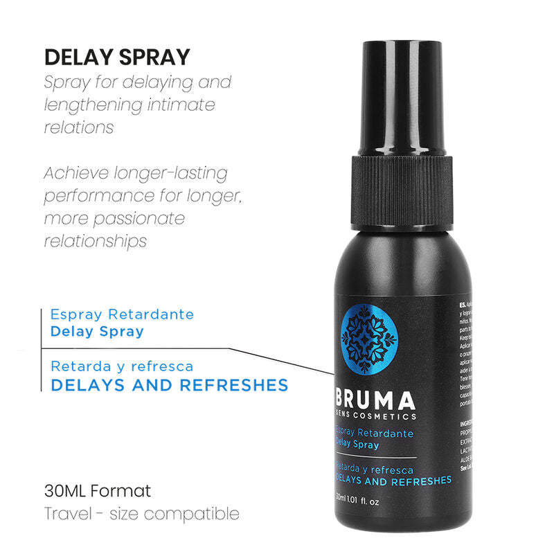 BRUMA - SPRAY ATRASO E REFRESCANTE 30 ML - Infernum Store
