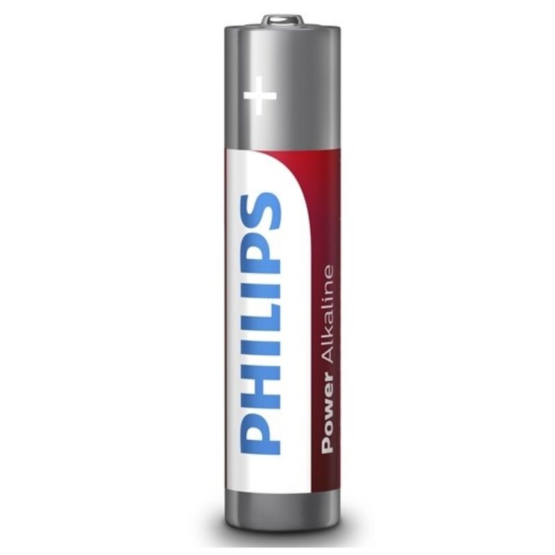 PHILIPS - BATERIA POWER ALCALINA AAA LR03 4 PACK - Infernum Store