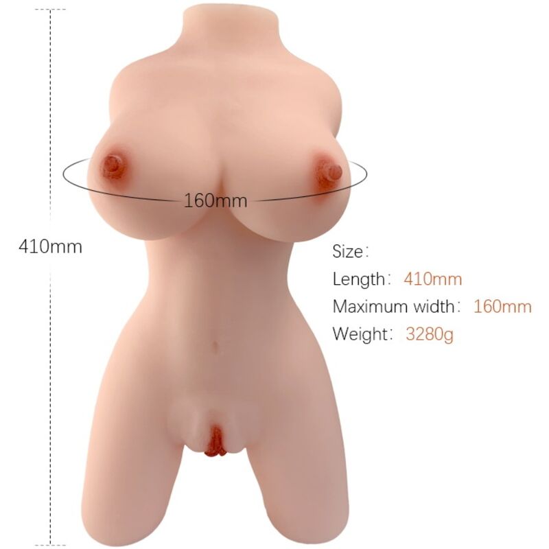 ARMONY - REALISTIC FEMALE TORSO MODEL 4 - Infernum Store
