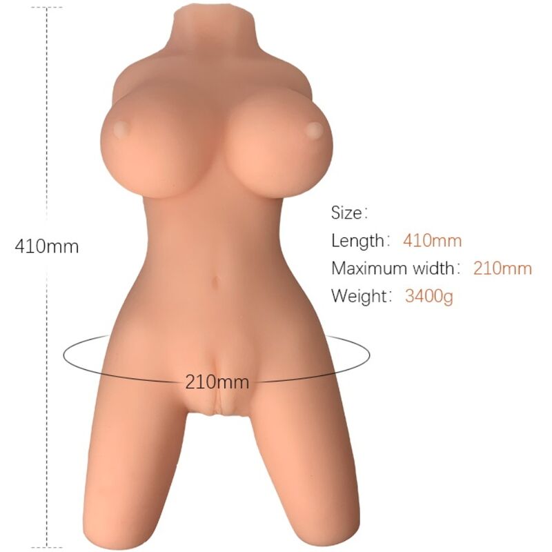 ARMONY - REALISTIC FEMALE TORSO MODEL 8 - Infernum Store