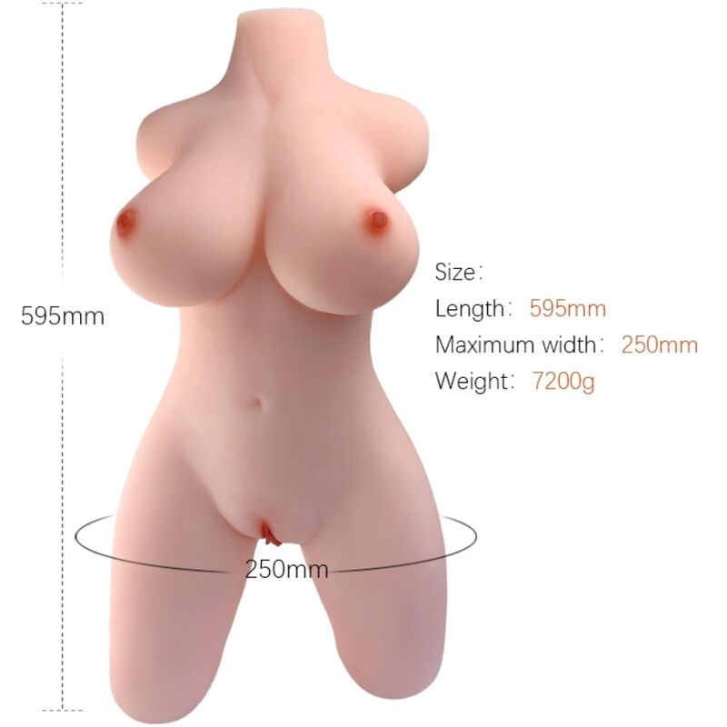 ARMONY - REALISTIC FEMALE TORSO MODEL 2 - Infernum Store