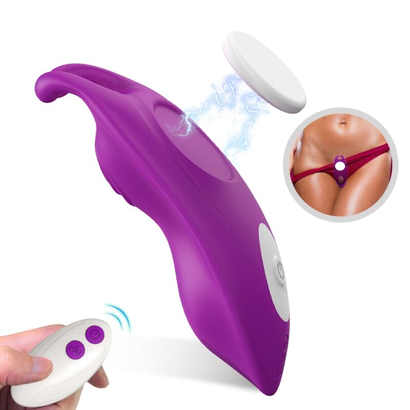 ARMONY - HONEYBEE WEARABLE PANTIES VIBRATOR G-SPOT REMOTE CONTROL PURPLE - Infernum Store