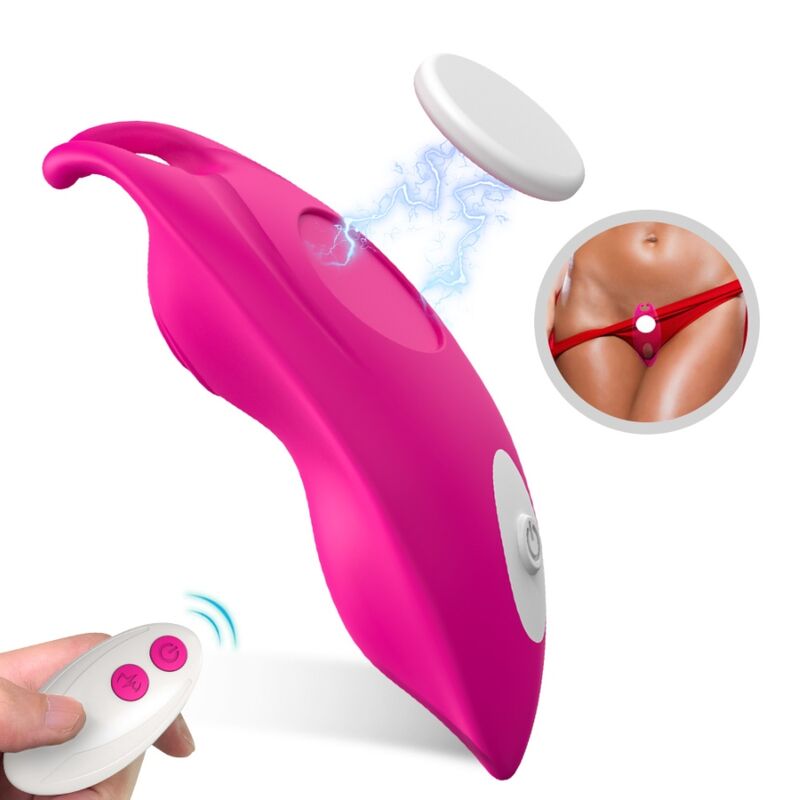 ARMONY - HONEYBEE WEARABLE PANTIES VIBRATOR G-SPOT REMOTE CONTROL FUCHSIA - Infernum Store