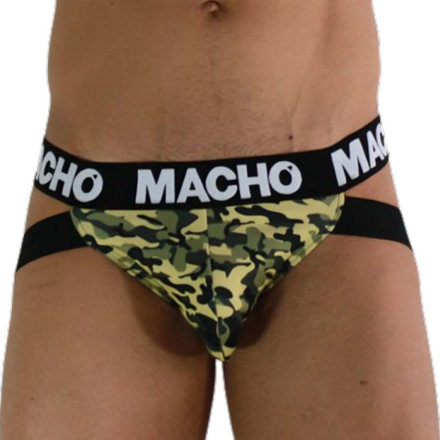 MACHO - MX28MV JOCK MILITARY GREEN L - Infernum Store