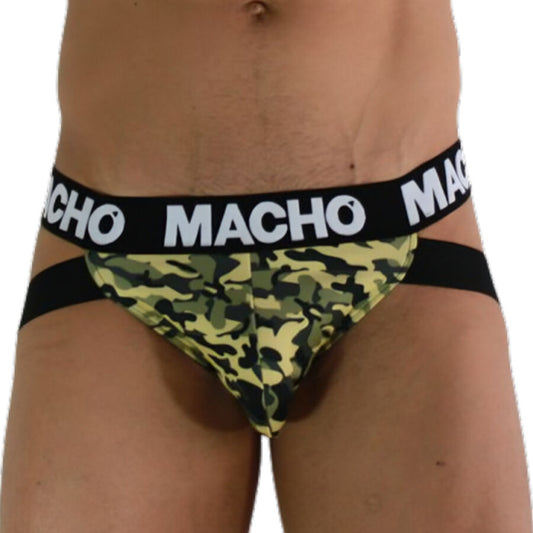 MACHO - MX28MV JOCK MILITARY GREEN L - Infernum Store