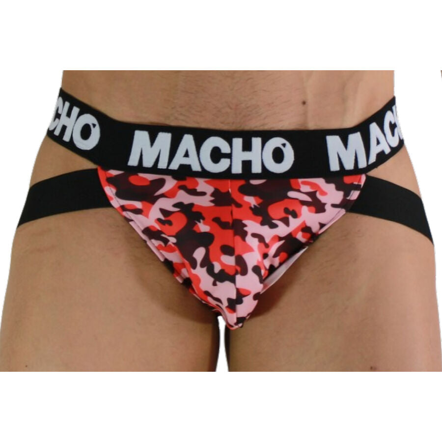 MACHO - MX28MR JOCK MILITARY RED S - Infernum Store