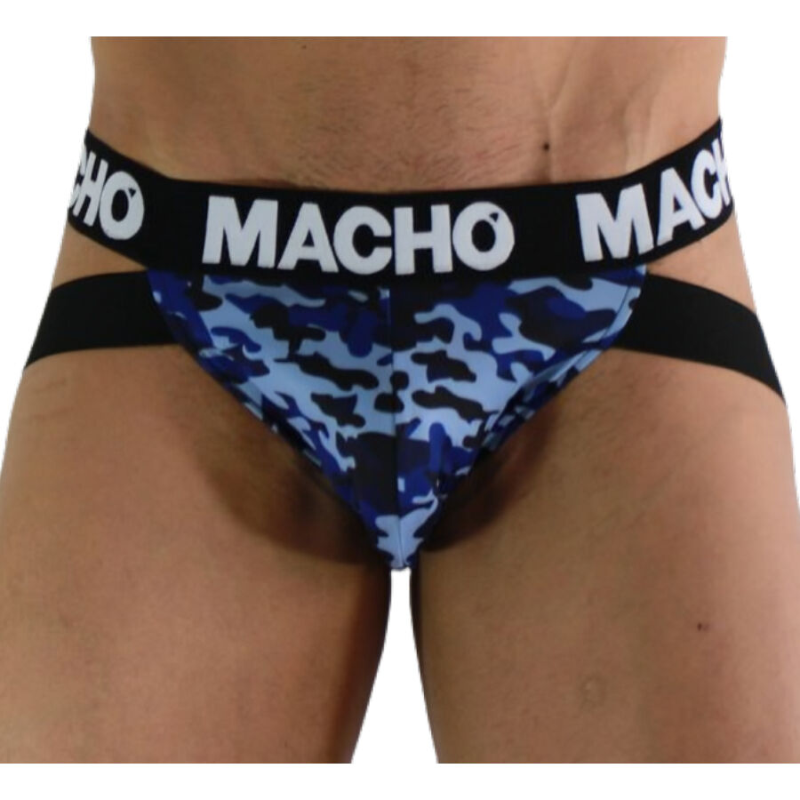MACHO - MX28MA JOCK MILITARY BLUE L - Infernum Store