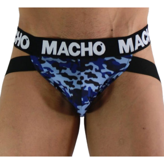 MACHO - MX28MA JOCK MILITARY BLUE L - Infernum Store