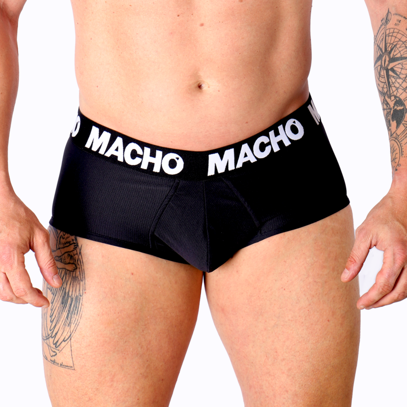 MACHO - MS30NG SLIP BLACK L - Infernum Store